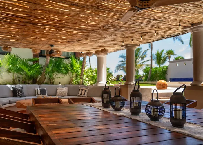 6br Exclusive Beachfront W/ Pool In Tulum Villa *