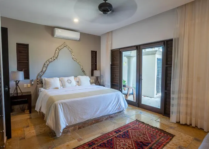 6br Exclusive Beachfront W/ Pool In Tulum Villa Balcheil