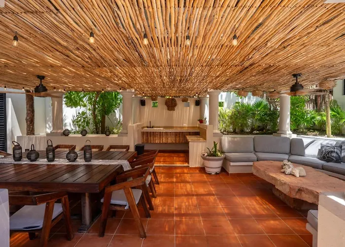 6br Exclusive Beachfront W/ Pool In Tulum * Balcheil